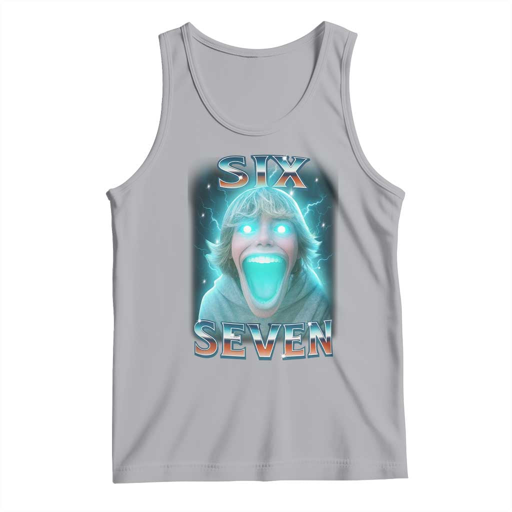 Funny Six Seven The Mason 67 Kid Gen Alpha Meme Tank Top - Wonder Print Shop