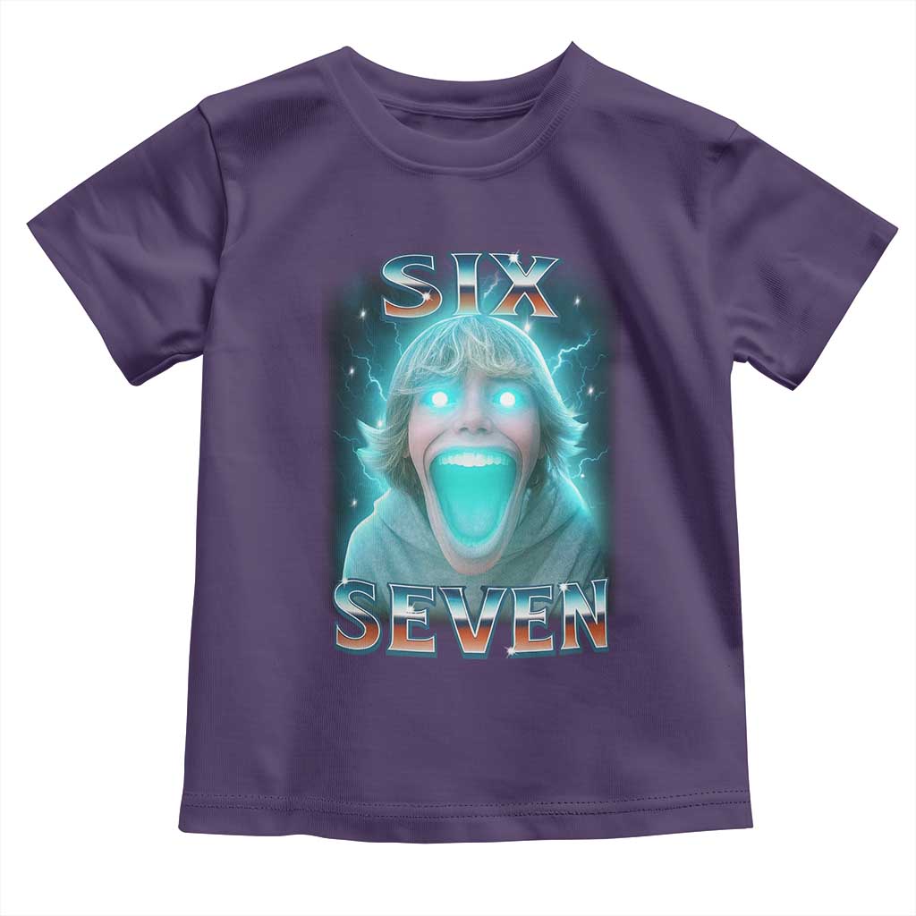 Funny Six Seven The Mason 67 Kid Gen Alpha Meme Toddler T Shirt - Wonder Print Shop