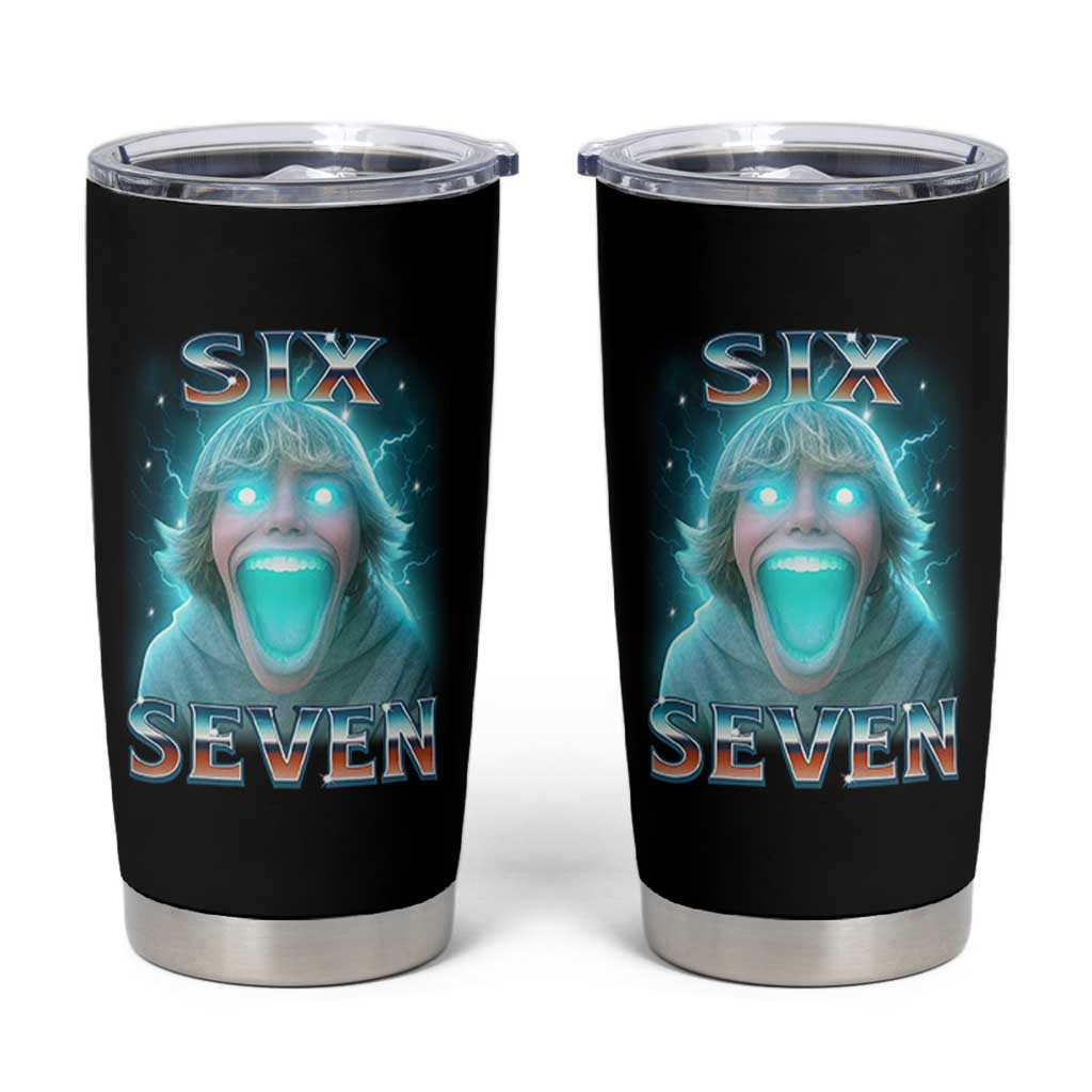 Funny Six Seven The Mason 67 Kid Gen Alpha Meme Tumbler Cup - Wonder Print Shop