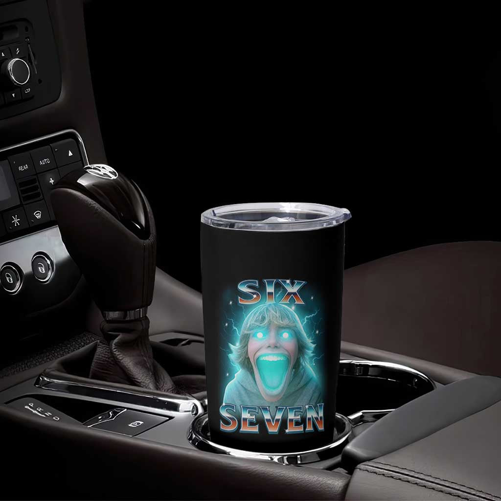 Funny Six Seven The Mason 67 Kid Gen Alpha Meme Tumbler Cup - Wonder Print Shop