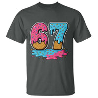 Funny 67 Ice Cream Drip Meme Six Seven Gen Alpha Slang T Shirt - Wonder Print Shop