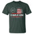 Charlie Kirk 2025 T Shirt Freedom Vintage American Flag - Wonder Print Shop