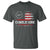 Charlie Kirk 2025 T Shirt Freedom Vintage American Flag - Wonder Print Shop