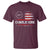 Charlie Kirk 2025 T Shirt Freedom Vintage American Flag - Wonder Print Shop