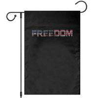Freedom Patriotic Motivational Quote American Flag Garden Flag - Wonder Print Shop