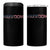 Freedom Patriotic Motivational Quote American Flag 4 in 1 Can Cooler Tumbler - Wonder Print Shop