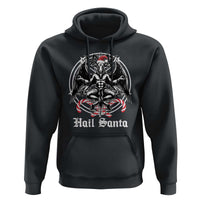 Hail Santa Gothic Christmas Hoodie Baphomet Gothmas Pentagram