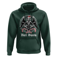 Hail Santa Gothic Christmas Hoodie Baphomet Gothmas Pentagram