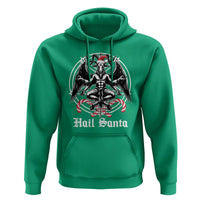 Hail Santa Gothic Christmas Hoodie Baphomet Gothmas Pentagram