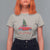 Merry Christmas T Shirt For Women Vintage Xmas Tree Car - Wonder Print Shop