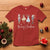 Merry Christmas Nutcracker Ballerina Mouseking T Shirt - Wonder Print Shop