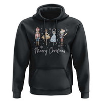 Merry Christmas Nutcracker Ballerina Mouseking Hoodie