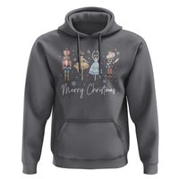 Merry Christmas Nutcracker Ballerina Mouseking Hoodie