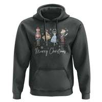 Merry Christmas Nutcracker Ballerina Mouseking Hoodie