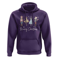 Merry Christmas Nutcracker Ballerina Mouseking Hoodie