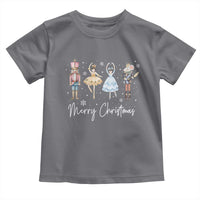 Merry Christmas Nutcracker Ballerina Mouseking Toddler T Shirt