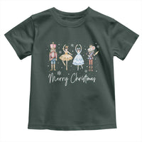 Merry Christmas Nutcracker Ballerina Mouseking Toddler T Shirt