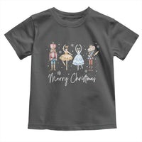 Merry Christmas Nutcracker Ballerina Mouseking Toddler T Shirt