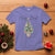 Christmas T Shirt Merry And Bright Retro Xmas Tree - Wonder Print Shop