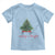 Christmas Toddler T Shirt Merry And Bright Retro Xmas Tree Wagon