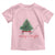 Christmas Toddler T Shirt Merry And Bright Retro Xmas Tree Wagon