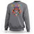 Day Of The Dead Sweatshirt El Jefe Sugar Skull Mexican Boss Spanish Dia De Los Muertos - Wonder Print Shop