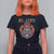 Day Of The Dead T Shirt For Women El Jefe Sugar Skull Mexican Boss Spanish Dia De Los Muertos - Wonder Print Shop