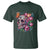 Day Of The Dead T Shirt Vintage Sugar Skull Flower Butterfly - Wonder Print Shop