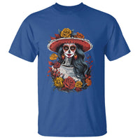 Day Of The Dead T Shirt La Catrina De Los Muertos Sugar Skull - Wonder Print Shop