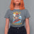 Christmas In Hawaii T Shirt For Women Mele Kalikimaka Surfing Santa Kakau Tattoo - Wonder Print Shop