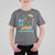Christmas In Hawaii T Shirt For Kid Mele Kalikimaka Santa Tiki Surfing Kakau Tattoo - Wonder Print Shop