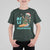 Christmas In Hawaii T Shirt For Kid Mele Kalikimaka Santa Tiki Surfing Kakau Tattoo - Wonder Print Shop