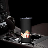 Funny 67 Christmas Santa Skinny Tumbler Naughty List Kids Who Say Six Seven Meme - Wonder Print Shop