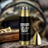 Snowasis Some Might Sleigh Bullet Tumbler Funny Christmas Snowmen Rock Band - Wonder Print Shop