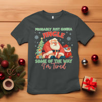Probably Just Gonna Jingle Some Of The Way I'm Tired T Shirt Funny Christmas Santa - Wonder Print Shop