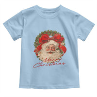 Merry Christmas Vintage Retro Santa Claus Coquette Toddler T Shirt - Wonder Print Shop