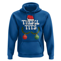 Christmas Tinsel Tits Hoodie Funny Xmas Couple Matching - Wonder Print Shop