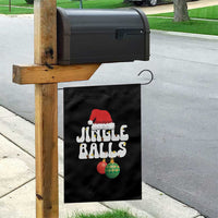 Christmas Jingle Balls Garden Flag Funny Xmas Couple Matching - Wonder Print Shop
