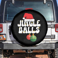 Christmas Jingle Balls Spare Tire Cover Funny Xmas Couple Matching - Wonder Print Shop