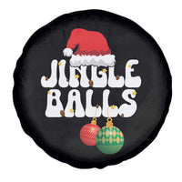 Christmas Jingle Balls Spare Tire Cover Funny Xmas Couple Matching - Wonder Print Shop