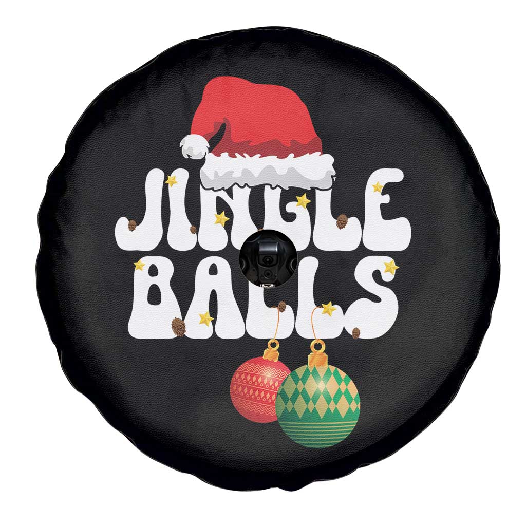 Christmas Jingle Balls Spare Tire Cover Funny Xmas Couple Matching - Wonder Print Shop
