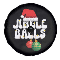 Christmas Jingle Balls Spare Tire Cover Funny Xmas Couple Matching - Wonder Print Shop