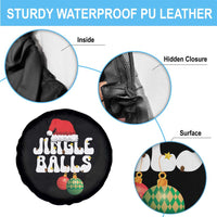 Christmas Jingle Balls Spare Tire Cover Funny Xmas Couple Matching - Wonder Print Shop