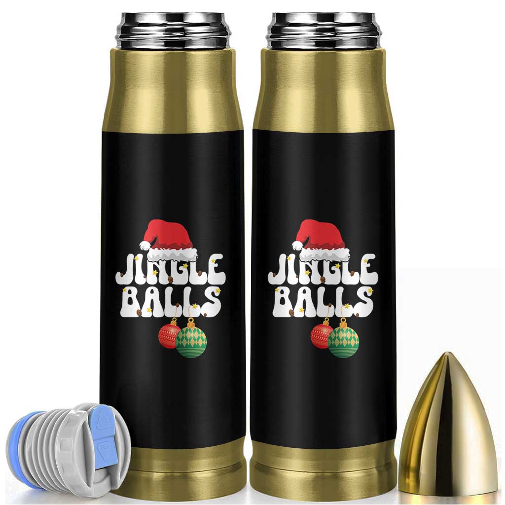 Christmas Jingle Balls Bullet Tumbler Funny Xmas Couple Matching - Wonder Print Shop