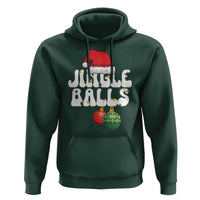 Christmas Jingle Balls Hoodie Funny Xmas Couple Matching - Wonder Print Shop