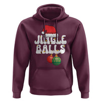 Christmas Jingle Balls Hoodie Funny Xmas Couple Matching - Wonder Print Shop