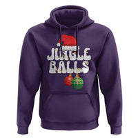 Christmas Jingle Balls Hoodie Funny Xmas Couple Matching - Wonder Print Shop