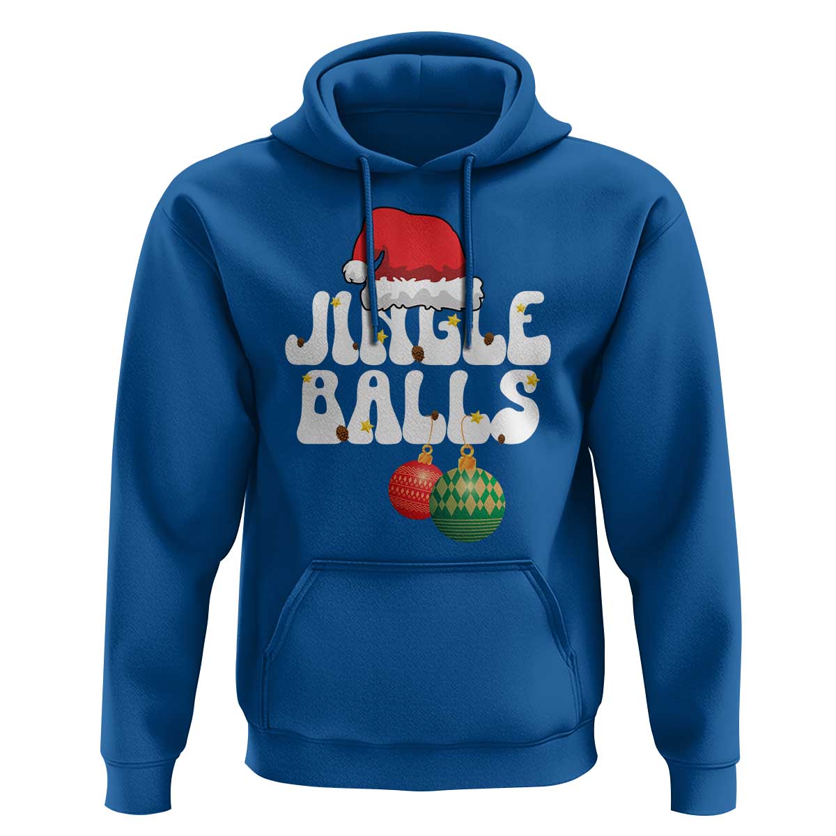 Christmas Jingle Balls Hoodie Funny Xmas Couple Matching - Wonder Print Shop