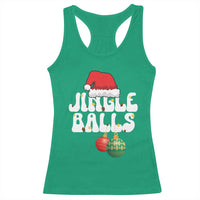 Christmas Jingle Balls Racerback Tank Top Funny Xmas Couple Matching - Wonder Print Shop