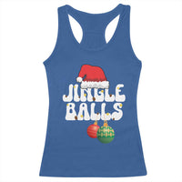 Christmas Jingle Balls Racerback Tank Top Funny Xmas Couple Matching - Wonder Print Shop